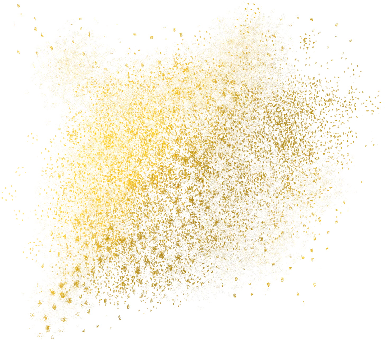 Gold Texture Crumbs Illustration